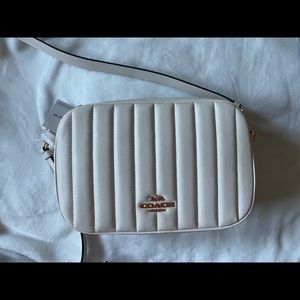 Coach crossbody with linear quilting NWT